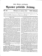 Agramer Zeitung