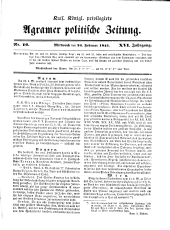 Agramer Zeitung