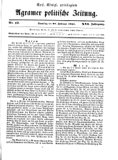 Agramer Zeitung