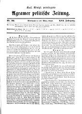 Agramer Zeitung