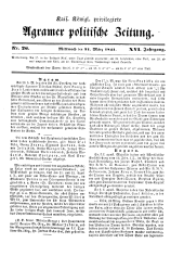 Agramer Zeitung