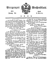 Bregenzer Wochenblatt