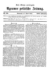 Agramer Zeitung