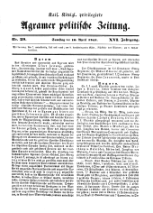 Agramer Zeitung