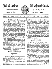 Feldkircher Wochenblatt