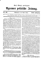 Agramer Zeitung