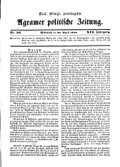 Agramer Zeitung