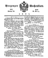 Bregenzer Wochenblatt