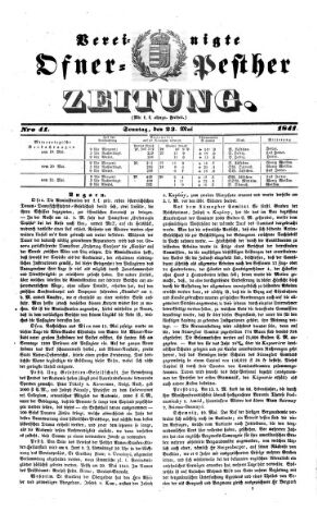 Vereinigte Ofner-Pester Zeitung