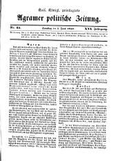 Agramer Zeitung