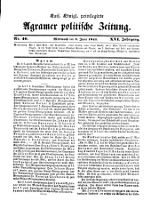 Agramer Zeitung