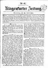 Klagenfurter Zeitung