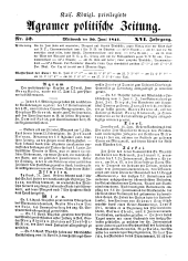 Agramer Zeitung