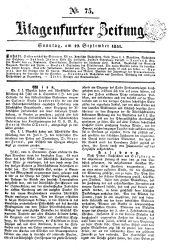 Klagenfurter Zeitung