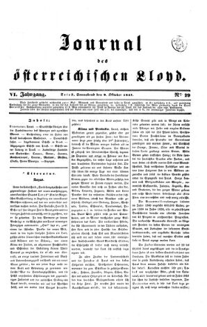 Journal des Österreichischen Lloyd