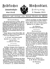 Feldkircher Wochenblatt