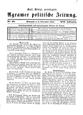 Agramer Zeitung