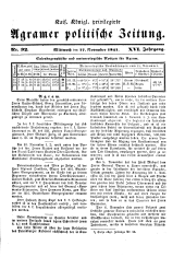 Agramer Zeitung