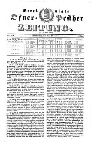 Vereinigte Ofner-Pester Zeitung