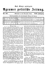 Agramer Zeitung