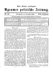 Agramer Zeitung