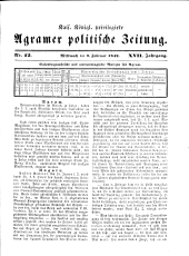 Agramer Zeitung