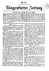 Klagenfurter Zeitung