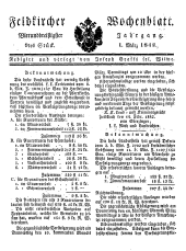 Feldkircher Wochenblatt