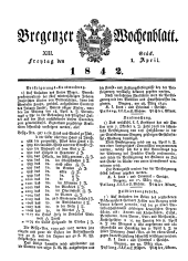 Bregenzer Wochenblatt