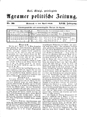 Agramer Zeitung