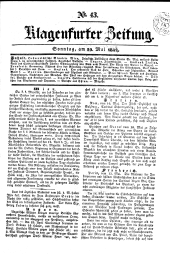 Klagenfurter Zeitung