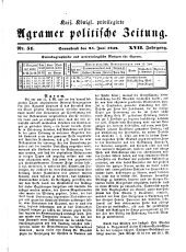 Agramer Zeitung