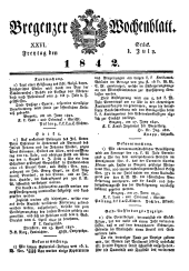 Bregenzer Wochenblatt