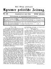 Agramer Zeitung