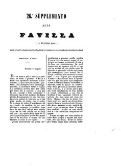 La Favilla giornale