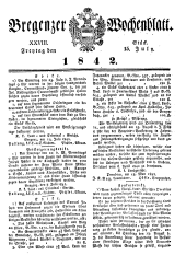 Bregenzer Wochenblatt