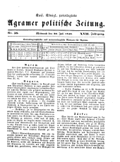 Agramer Zeitung