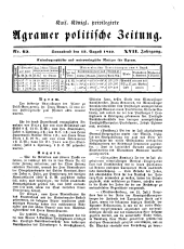 Agramer Zeitung