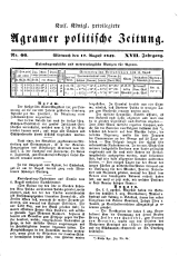 Agramer Zeitung