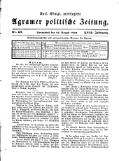 Agramer Zeitung