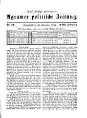 Agramer Zeitung