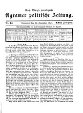 Agramer Zeitung