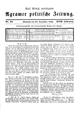 Agramer Zeitung