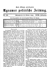 Agramer Zeitung