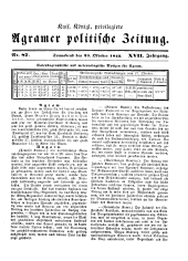 Agramer Zeitung