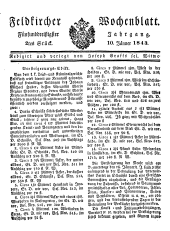 Feldkircher Wochenblatt