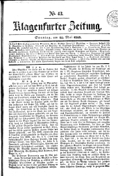 Klagenfurter Zeitung