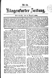 Klagenfurter Zeitung