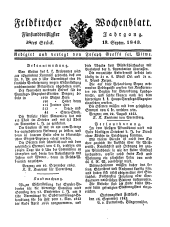 Feldkircher Wochenblatt