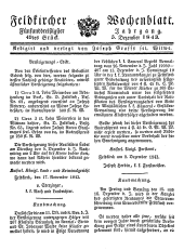 Feldkircher Wochenblatt